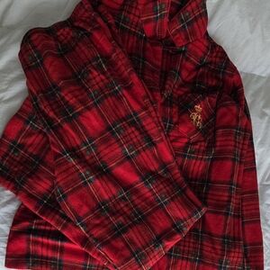 Ralph Lauren Red Plaid Pajama Set. These are perfect but a bit too snug. Love 💕